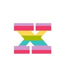 letter-stripes-x