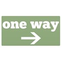 sign-oneway