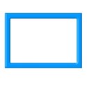 7x5 blue bevel