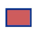 7x5 dark blue bevel