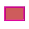 7x5 pink bevel