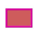 7x5 pink bevel