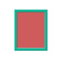 8x10 teal