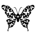 butterfly silohette