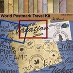 World postmark travel Kit