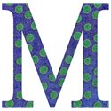 blue spotty capitol m