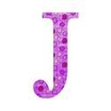 pink spotty capital j