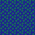blue with green spots layering paper