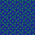 blue with green spots layering paper