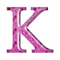 shiney capital pink k