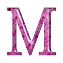 shiney capital pink m