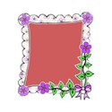 flower frame right