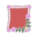 rose frame right