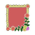 rose frame cream right