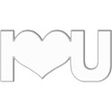AC 3d I Heart You template GRAY OUTLINE