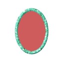 Frame Oval Teal