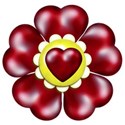 heart flower