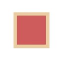 Square light gold