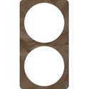 Brown Double frame
