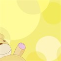 teddy bear and bubble background