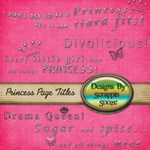 Girly Page Titles/Wordart 