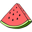 watermelon wedge