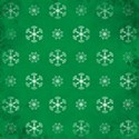 LtGreen_Snowflakes