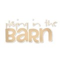 wordartplayinginthebarn