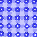 blue heart and flower background
