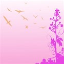 Pink tree background