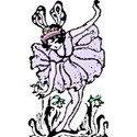 fairy princess in lavander