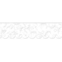 white scolloped edge lace trim