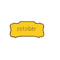 october