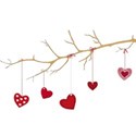hearts on a branch