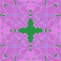 pink and green victorian background