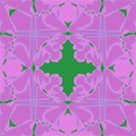 pink and green victorian background