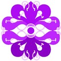 purple celtic flower