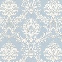 blue and white victorian background