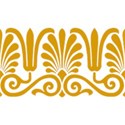 gold victorian  trim