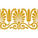 gold victorian  trim