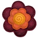 6felt flower