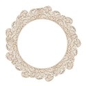 vintage lace frame