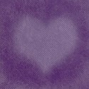 quilted heart purple background paper