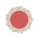 vintage lace frame