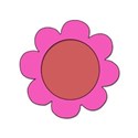 Pink Flower Frame