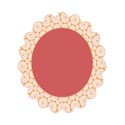 orange oval