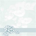 light blue flower background