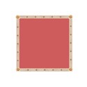 6vintage rose ribbon frame