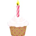 happy birthday cake red