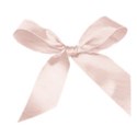 vintage shell pink ribbon